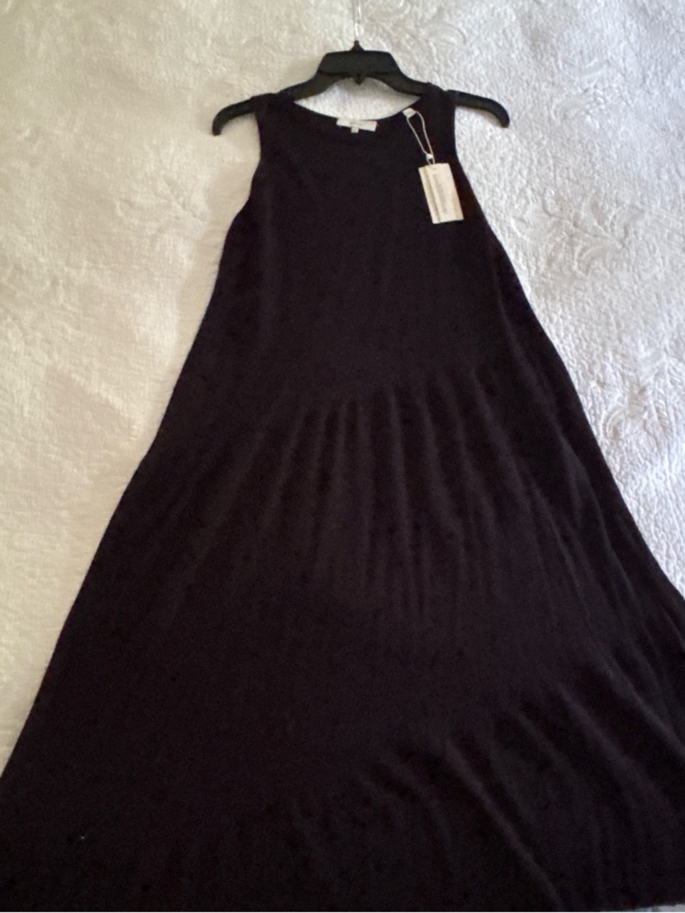 Black Sleeveless Swing Dress - Vince